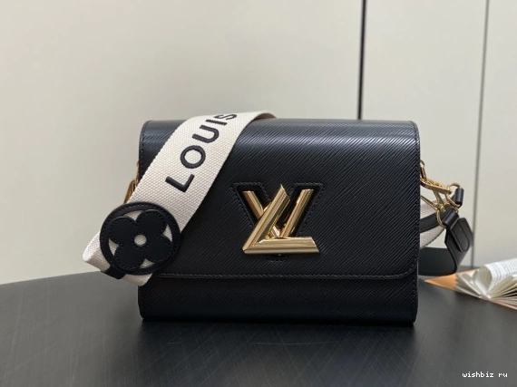 WIS VUITTON TWIST MM-23*17*9.5CM LOUIS 0812